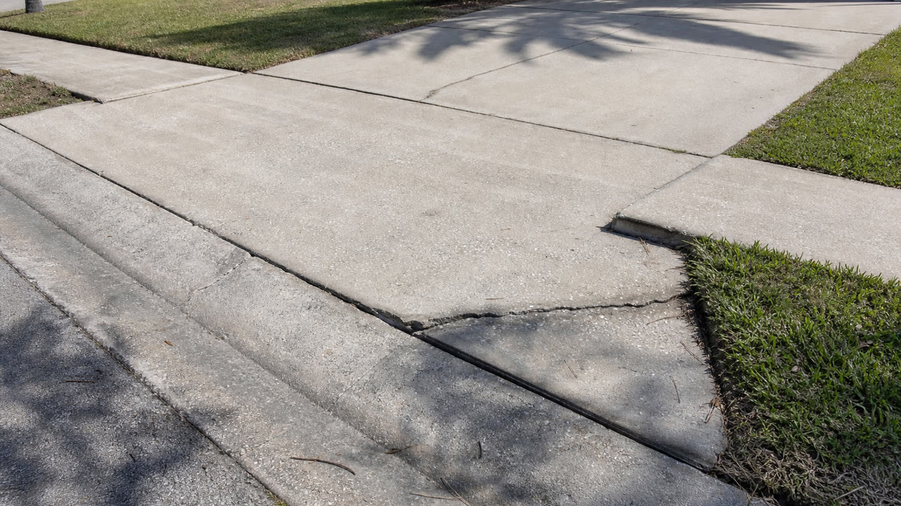 Service Area Overview for concrete lifting and leveling in Daytona Beach